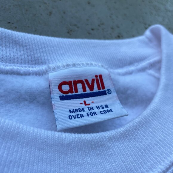 Vintage 90’s Kenny Rogers Sweatshirt Crewneck Men’s Large USA MADE Anvil - Picture 6 of 7